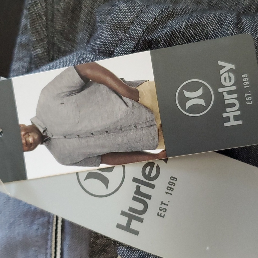 Hurley Men's Casual Dress Shirt